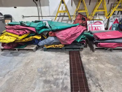 16” lay flat discharge hose, View more