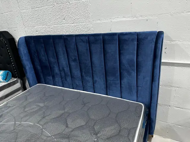 Premium Velvet Bed Frame Herman - Double / Queen / King - Sale in Beds & Mattresses in Mississauga / Peel Region - Image 8