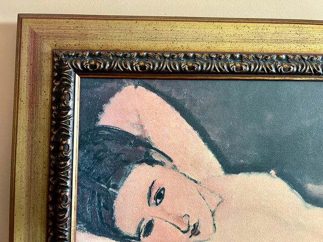 Magnifique encadrement Modigliani  dans Décoration intérieure et accessoires  à Ville de Québec - Image 3