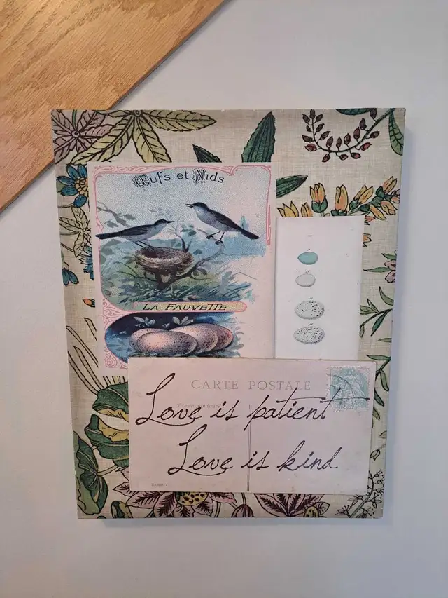 Bird décor wall hanging art home décor farmhouse country love in Home Décor & Accents in Ottawa - Image 4