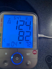 Life brand blood pressure monitor 