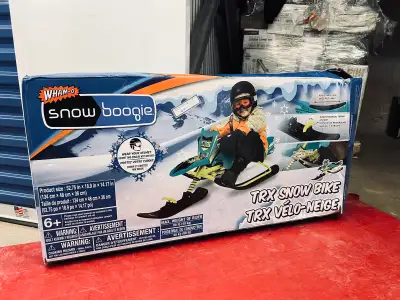 Wham-o Snow Boogie TRX Snow Bike – LIKE NEW, View more