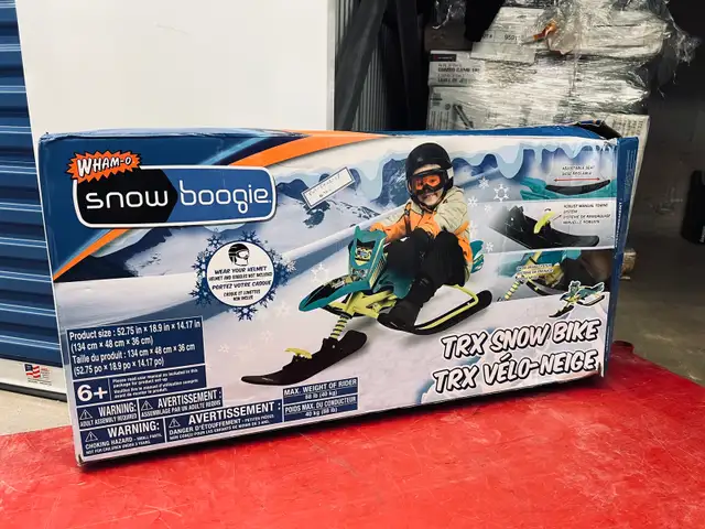 Wham-o Snow Boogie TRX Snow Bike – LIKE NEW