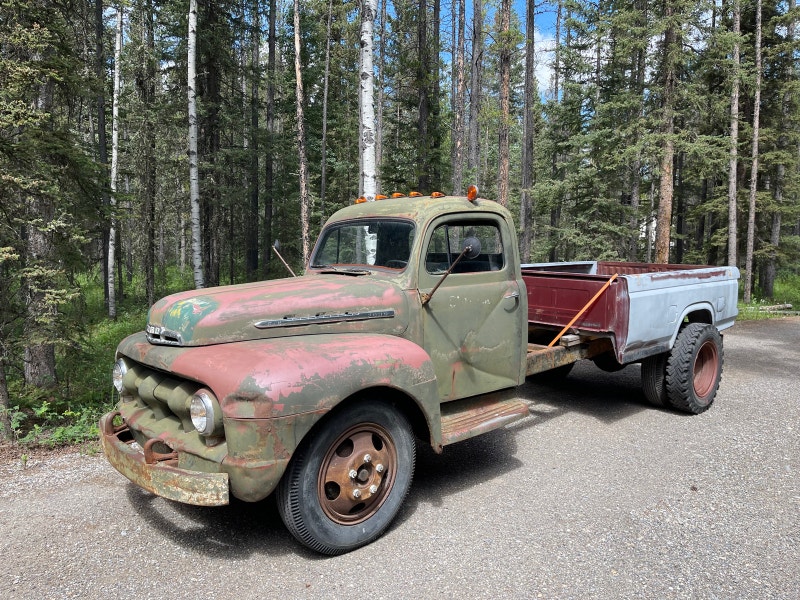1952 Ford F6 Cab and Chassis Classic Cars Calgary Kijiji