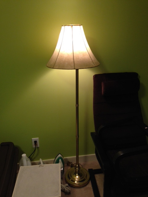 Golden Standing Lamp in Indoor Lighting & Fans in Edmonton - Image 2