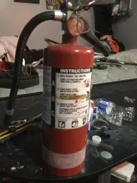 5lbs abc dry chem fire extinguisher $25