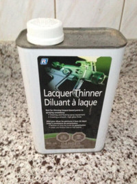 One can Lacqer Thinner, 946 ml