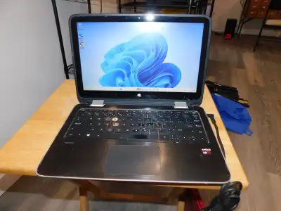 HP Pavilion 13 x360 13" Touch Screen Quad CORE AMD A8 256GB B/T, View more