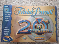 20th Anniversary Trival Pursuit (new) board game
