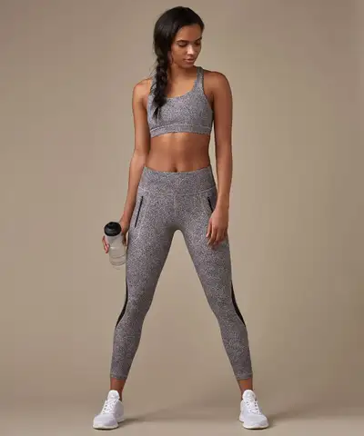 LULULEMON SEA SPRAY ALPINE WHITE DARK CHROME INVIGORATE 7/8 TIGH, View more