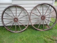 WAGON WHEELS IN EXCELLANT CONDITION ASKING $400 CASH O.B.O