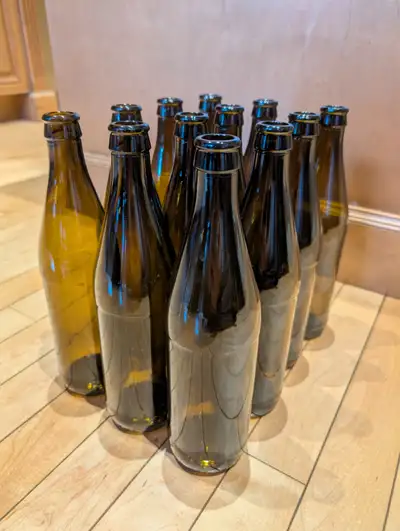 - Bottling bottles - 0.5L - 12 available $18 for all Email, Call or Text: 5872169677