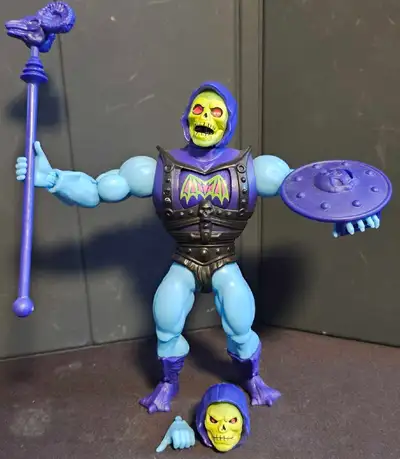 Masters of the Universe Origins Battle Armor Skeletor MOTU, View more