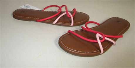 Shade and Shore Slide Brown/Pink Sandal in Women's - Shoes in Oakville / Halton Region - Image 3
