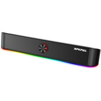 SPKPAL PC Soundbar Speakers,10W Wired/Bluetooth Speaker [NEW]
