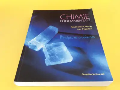 Chimie Fondamentale Principes et problèmes, View more