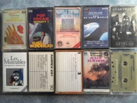 10 MUSIC CASSETTES-- price reduced for quick sale