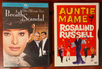 Classic DVDs AUNTIE MAME + A BREATH OF A SCANDAL (Sophia Loren)