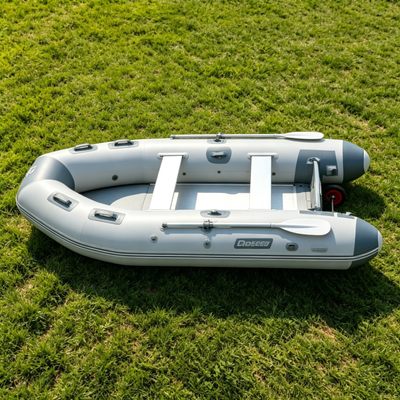 Looking for a lightweight, strong and spacious inflatable boat for fishing, camping, hunting or fami...