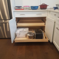 Gliding Shelf Solutions - Transform Cabinets to Pull out Shelves