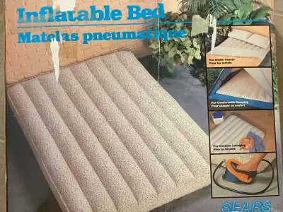 Inflatable Bed / Mattress : Double : NEW never used, View more