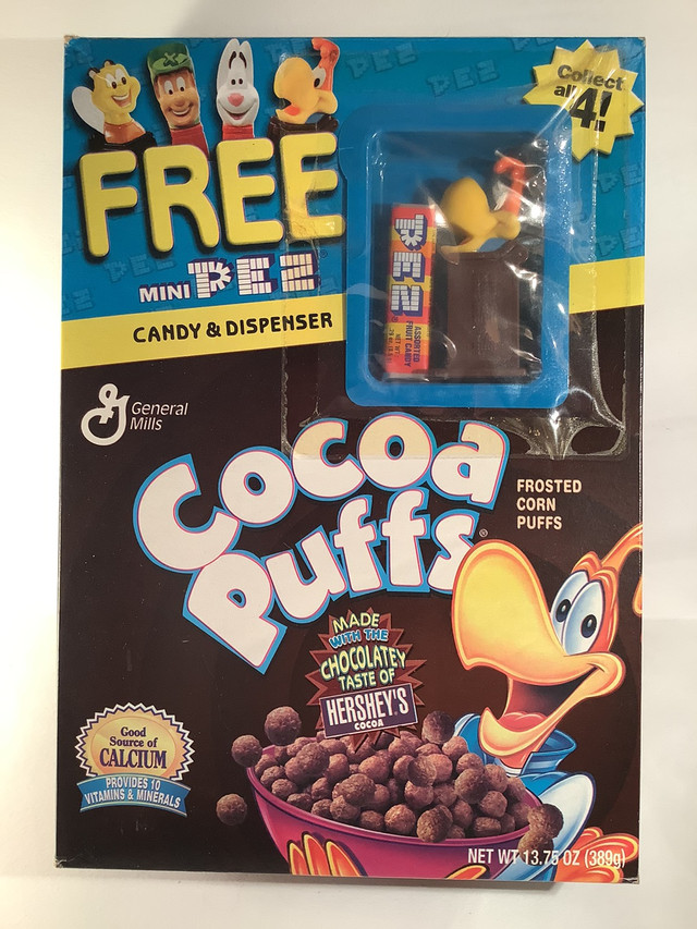 Trix Cocoa Puffs Pez, Jurassic Park, Shrek 2 Cereal Boxes ( 4 )  in Arts & Collectibles in City of Toronto - Image 3