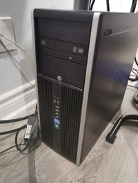 HP 8300 Tower I5-3470 8gb ram 500 HDD Windows 10 Pro