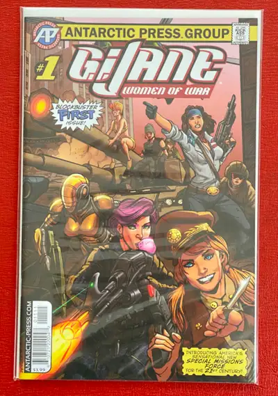G.I. Jane Comic By Antarctic Press, View more