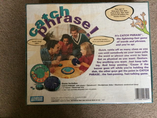 Catch Phrase Game in Toys & Games in City of Toronto - Image 4