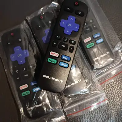 ONN Roku Tv Remote Control TCL Sharp Hisense Sanyo Insignia RCA, View more