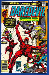 Daredevil #139 (1976) Very High Grade Collectible Copy