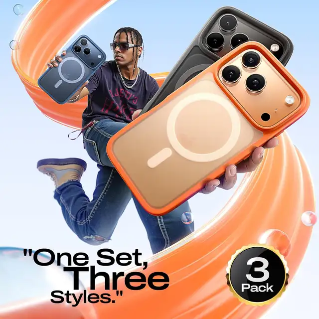 NEW iPhone 17 Pro Max Slim Case - 3 Pack in General Electronics in City of Toronto - Image 4