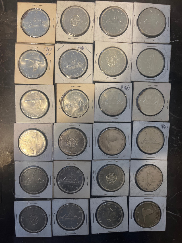 24 silver dollars  in Arts & Collectibles in Moncton