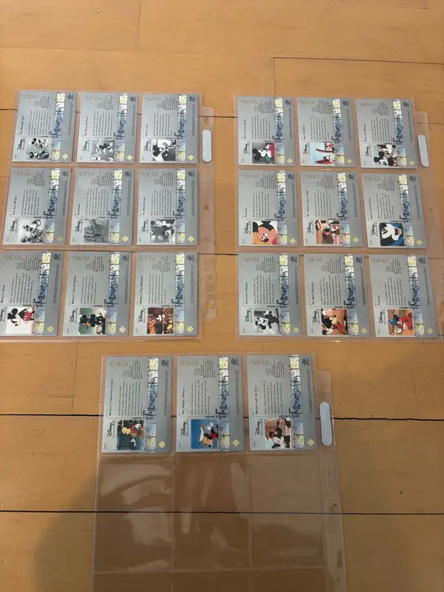 Disney Treasures Collection Cards 2003 Mickey Mouse Series in Arts & Collectibles in City of Montréal - Image 3