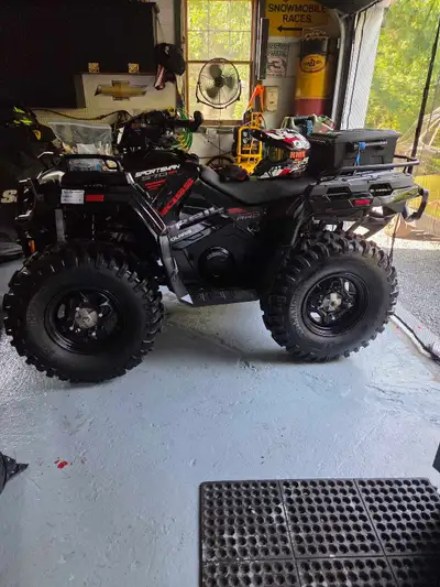 Set of polaris sportsman rims probably fit other atvs $200 email or text 613 484 7492 just rims no t...