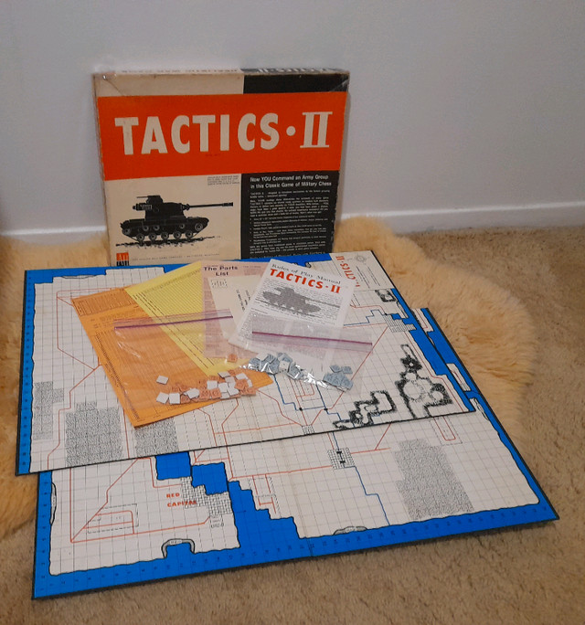 TACTICS II Avalon Hill 1961War Strategy Board Game in Toys & Games in City of Toronto - Image 2