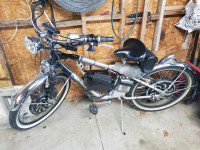 Electric 36 Volt 1200 Watt twin motors bicycle