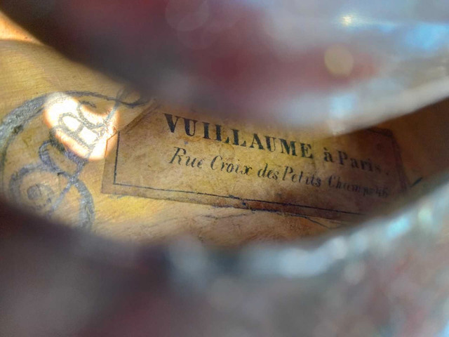Antique 'Vuillaume a Paris' violin, full size in Arts & Collectibles in Yarmouth - Image 3