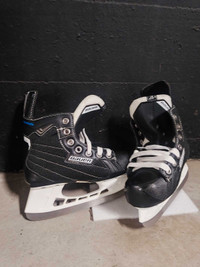 Kids toddler hockey skates "Bauer Nexus" NEW+sharpened,size:Y13