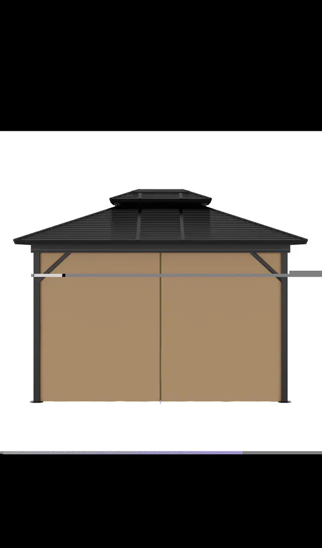 Hard top gazebo 10 by 12 in Patio & Garden Furniture in City of Toronto - Image 9