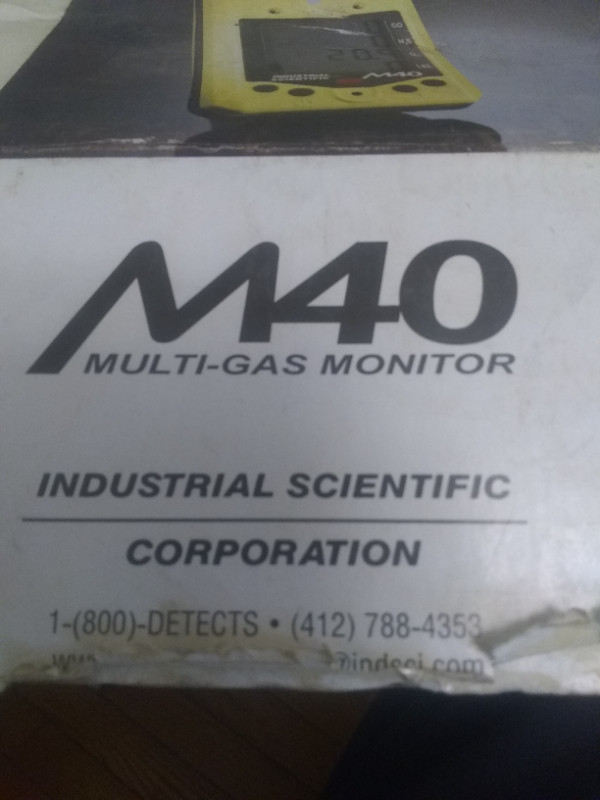 INDUSTRIAL SCIENTIFIC M40 MULTI-GAS MONITOR NEW OLD STOCK in Other Business & Industrial in St. John's - Image 4