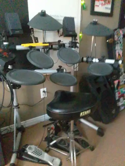Electric drums with sound system, View more