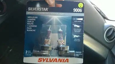 SYLVANIA 9006 SilverStar & H13 Xtravision Halogen Headlights - new SYLVANIA 9006 SilverStar Halogen...