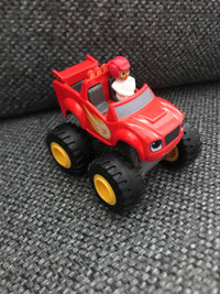 Blaze and the Monster Machines die cast vehicle with AJ