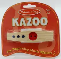 Melissa & Doug Wooden Kazoo - For Beginning Music Makers (New)