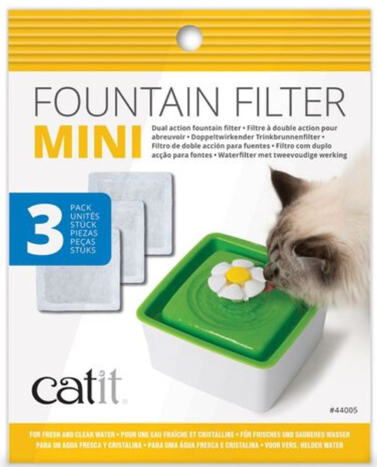 Filtres pour mini abreuvoir avec fleur Catit - lot de 15 filtres dans Accessoires  à Ville de Montréal