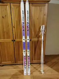 Skis alpins vintage