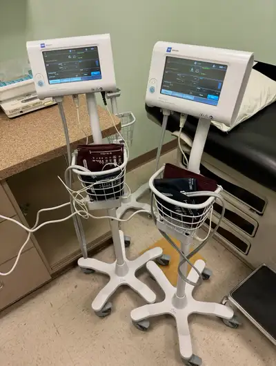 2 x Welch Allyn Connex Spot Monitors for Blood Pressure & 02 Sat, View more