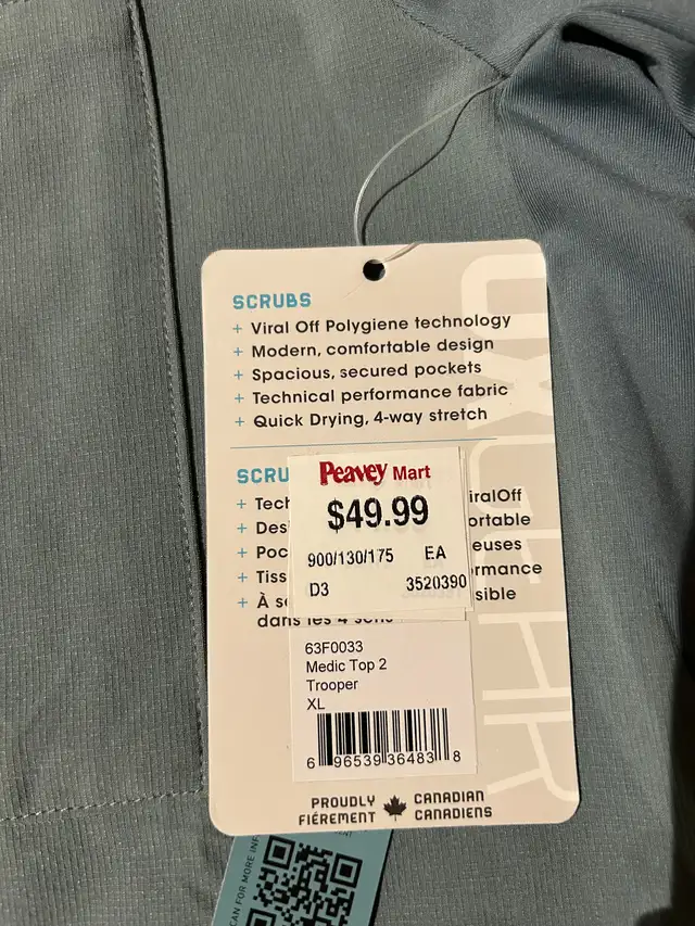 Men’s Scrub Top in Men's in Red Deer - Image 4