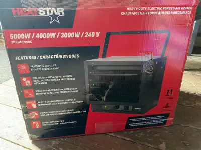 Electric heater 5 000w, View more